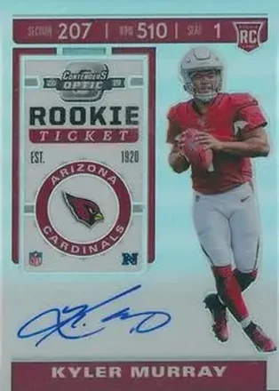 2019 Panini Contenders Optic #126 - Kyler Murray - Arizona Cardinals