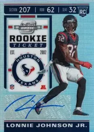2019 Panini Contenders Optic #142 - Lonnie Johnson Jr. - Houston Texans