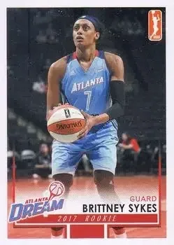 2017 Rittenhouse WNBA #2 Brittney Sykes