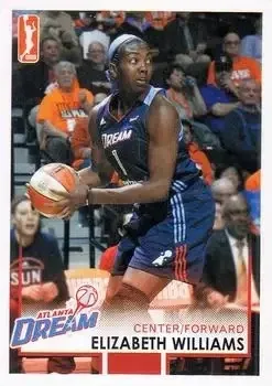 2017 Rittenhouse WNBA #4 Elizabeth Williams