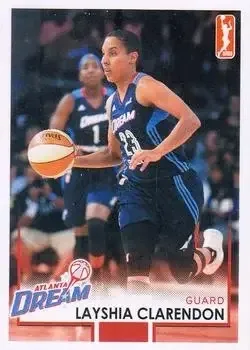 2017 Rittenhouse WNBA #5 Layshia Clarendon