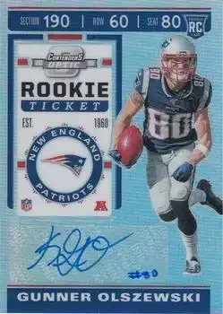 2019 Panini Contenders Optic feature card
