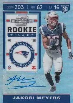 2019 Panini Contenders Optic feature card