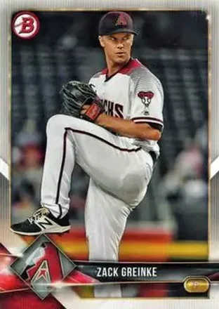 2018 Bowman #4 - Zack Greinke - Arizona Diamondbacks