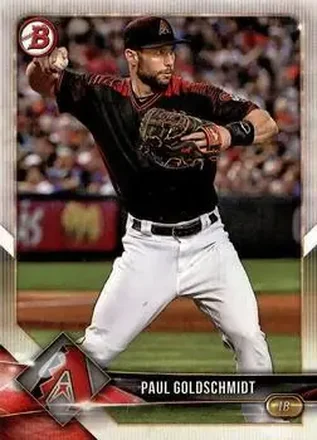 2018 Bowman #5 - Paul Goldschmidt - Arizona Diamondbacks