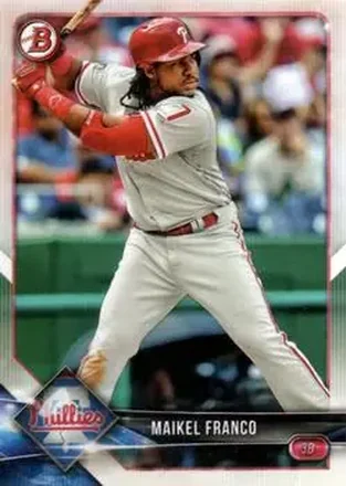 2018 Bowman #13 - Maikel Franco - Philadelphia Phillies