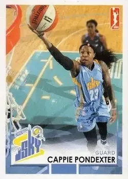 2017 Rittenhouse WNBA #9 Cappie Pondexter