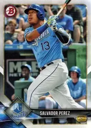 2018 Bowman #18 - Salvador Perez - Kansas City Royals