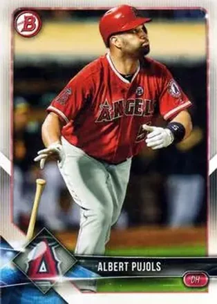 2018 Bowman #22 - Albert Pujols - Los Angeles Angels