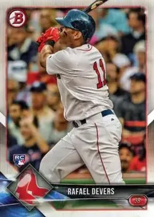 2018 Bowman #25 - Rafael Devers - Boston Red Sox