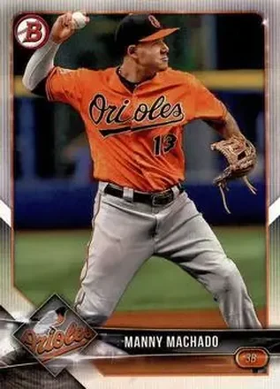 2018 Bowman #28 - Manny Machado - Baltimore Orioles