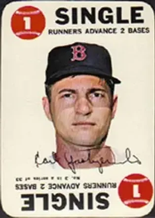 1968 Topps - Game #3 - Carl Yastrzemski - Boston Red Sox