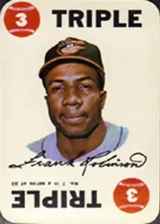 1968 Topps - Game #7 - Frank Robinson - Baltimore Orioles