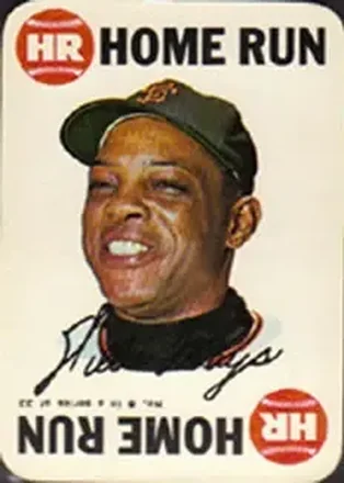1968 Topps - Game #8 - Willie Mays - San Francisco Giants