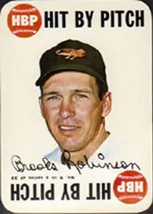 1968 Topps - Game #9 - Brooks Robinson - Baltimore Orioles