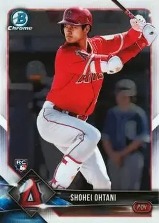 2018 Bowman Chrome #1 - Shohei Ohtani - Los Angeles Angels