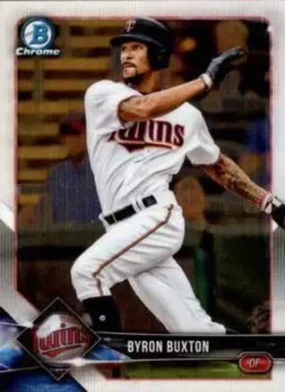 2018 Bowman Chrome #2 - Byron Buxton - Minnesota Twins