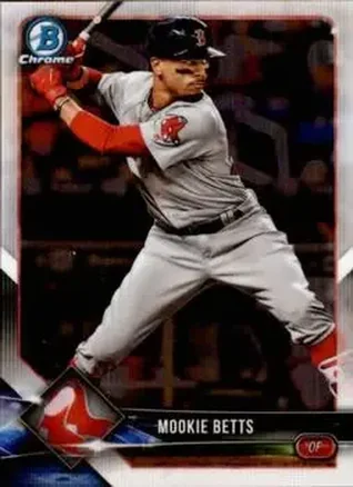 2018 Bowman Chrome #7 - Mookie Betts - Boston Red Sox