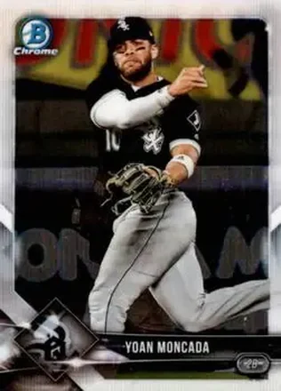 2018 Bowman Chrome #14 - Yoan Moncada - Chicago White Sox