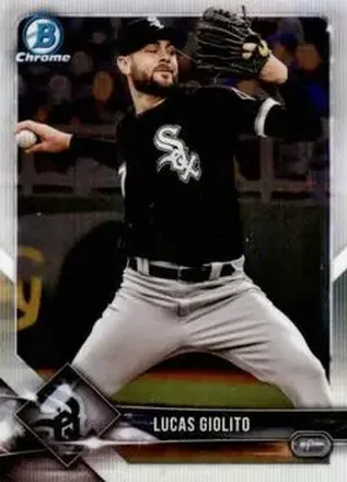 2018 Bowman Chrome #18 - Lucas Giolito - Chicago White Sox