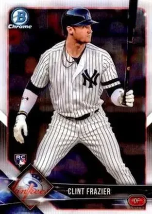2018 Bowman Chrome #21 - Clint Frazier - New York Yankees