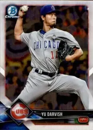 2018 Bowman Chrome #30 - Yu Darvish - Chicago Cubs