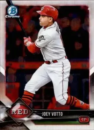 2018 Bowman Chrome #32 - Joey Votto - Cincinnati Reds
