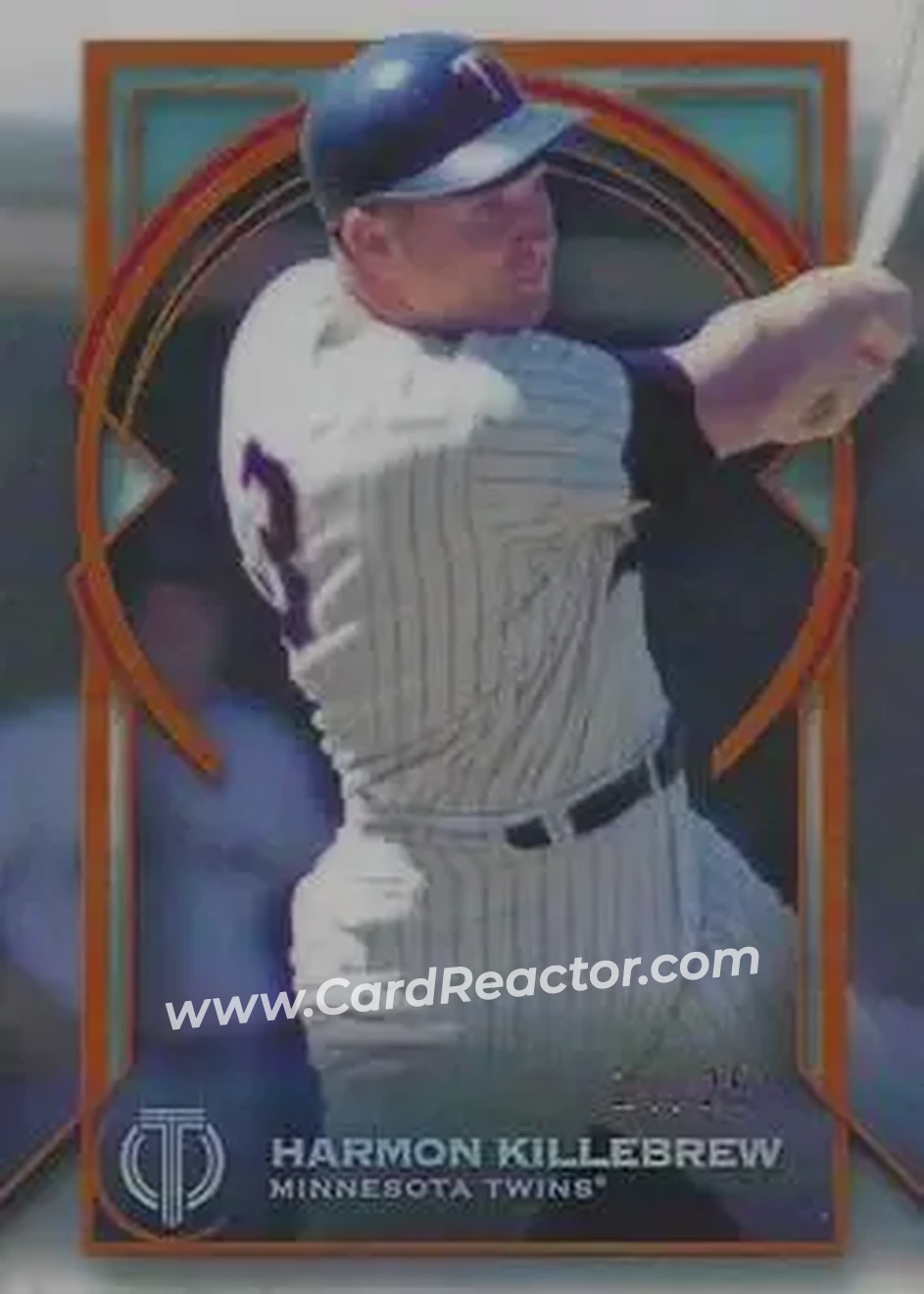 2026 Topps Tribute - Orange #9 - Harmon Killebrew - Minnesota Twins - Front