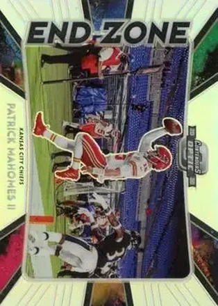 2020 Panini Contenders Optic - End Zone #EZ1 - Patrick Mahomes II - Kansas City Chiefs