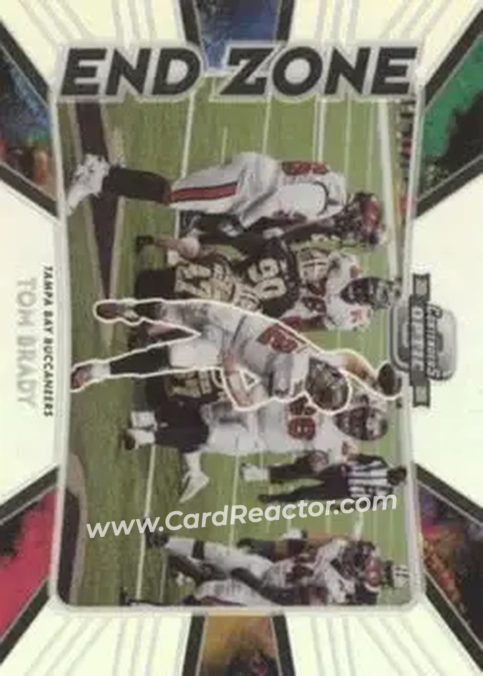 2020 Panini Contenders Optic - End Zone #EZ7 - Tom Brady - Tampa Bay Buccaneers - Front