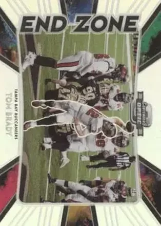 2020 Panini Contenders Optic - End Zone #EZ7 - Tom Brady - Tampa Bay Buccaneers