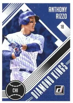 2018 Donruss #1 - Anthony Rizzo - Chicago Cubs