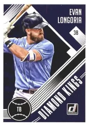 2018 Donruss #3 - Evan Longoria - Tampa Bay Rays