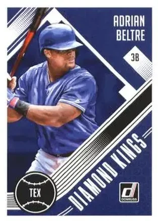 2018 Donruss #6 - Adrian Beltré - Texas Rangers