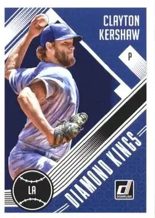 2018 Donruss #14 - Clayton Kershaw - Los Angeles Dodgers