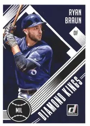 2018 Donruss #16 - Ryan Braun - Milwaukee Brewers
