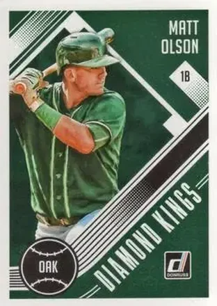 2018 Donruss #20 - Matt Olson - Oakland Athletics