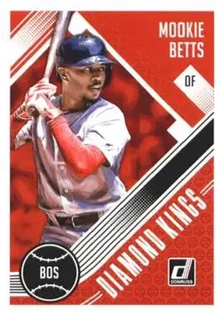 2018 Donruss #27 - Mookie Betts - Boston Red Sox