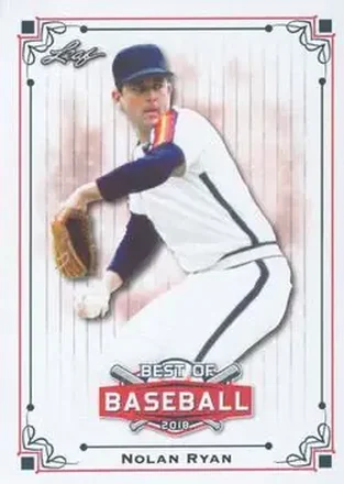 2018 Leaf Best of Baseball #BB-14 - Nolan Ryan - Houston Astros