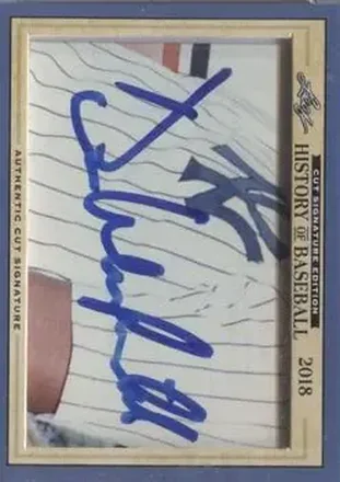2018 Leaf Cut Signature Edition History of Baseball #NNO - Dave Winfield