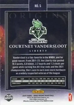 Back of Courtney Vandersloot