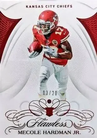 2019 Panini Flawless #110 - Mecole Hardman Jr. - Kansas City Chiefs