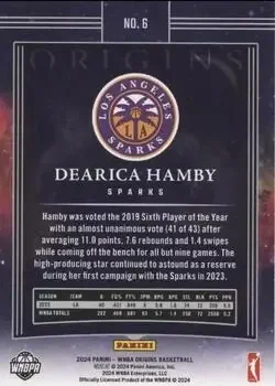 Back of Dearica Hamby