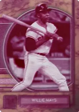2025 Topps Museum Collection - Printing Plates Magenta #18 - Willie Mays - San Francisco Giants