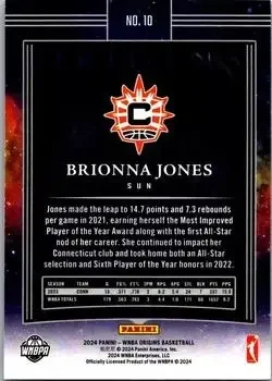 Back of Brionna Jones