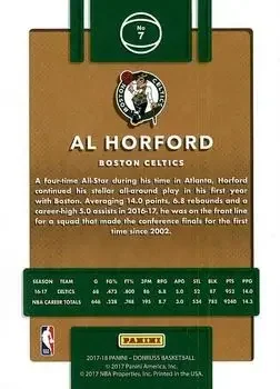 Back of Al Horford