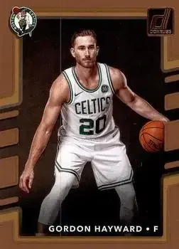 2017-18 Donruss #10 Gordon Hayward