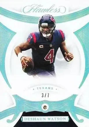 2020 Panini Flawless - Diamonds #19 - Deshaun Watson - Houston Texans