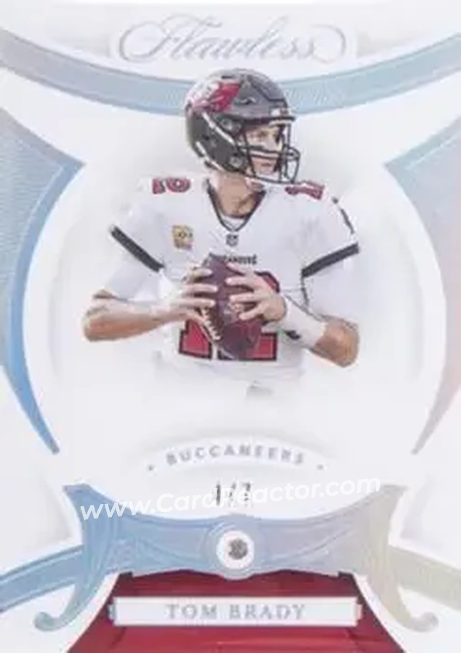 2020 Panini Flawless - Diamonds #57 - Tom Brady - Tampa Bay Buccaneers - Front 2020 Panini Flawless - Diamonds #57 - Tom Brady - Tampa Bay Buccaneers - Front