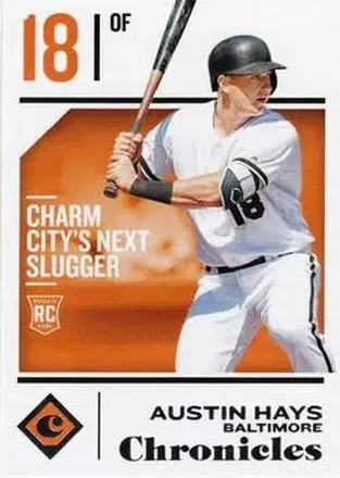 2018 Panini Chronicles #2 - Austin Hays - Baltimore Orioles